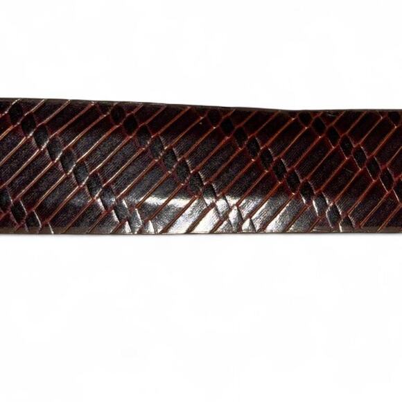 Brown talbots leather belt - Picture 3 of 3